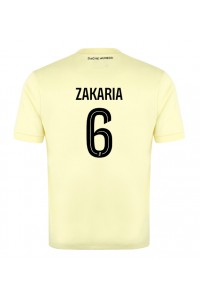 AS Monaco Denis Zakaria #6 Jalkapallovaatteet Kolmaspaita 2025-26 Lyhythihainen